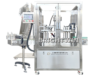 Servo controlled screw capping machine